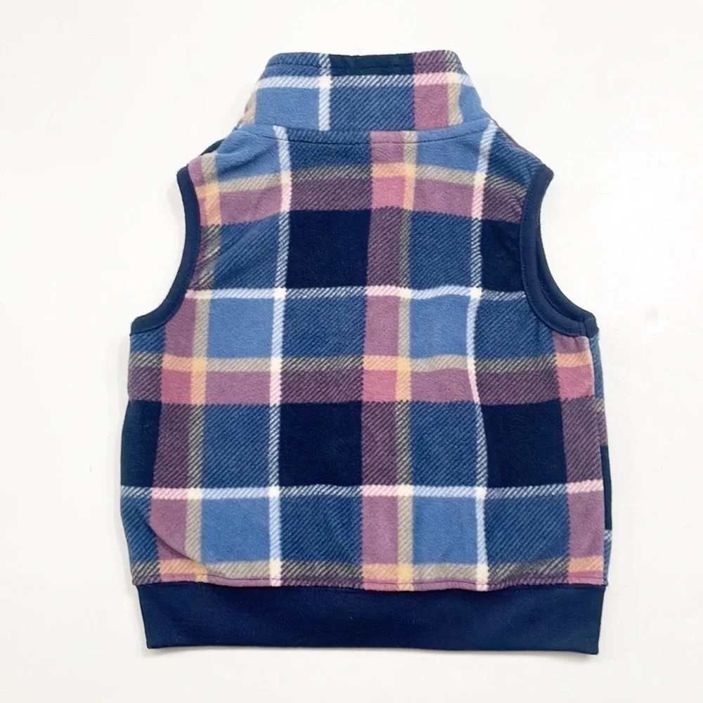 Carter’s plaid fleece baby vest